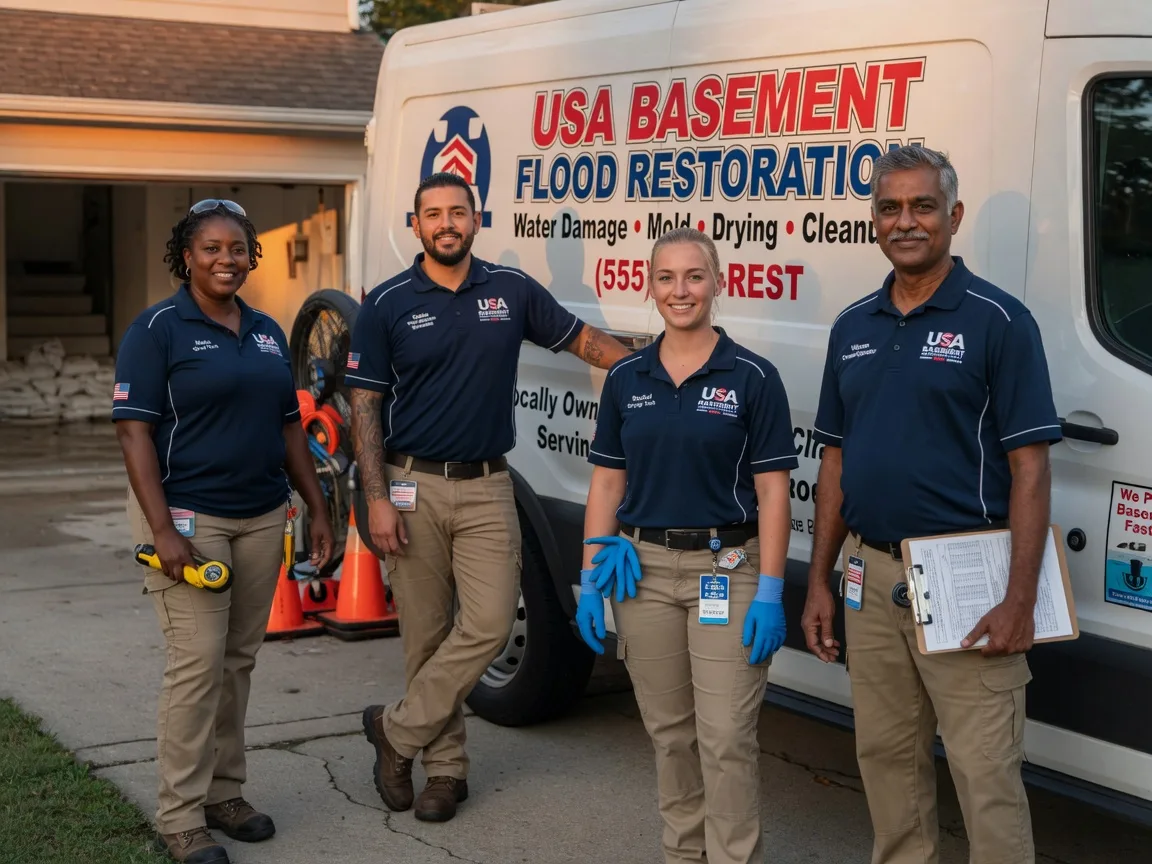 Basement Flood Cleanup company in Tarawa Terrace, NC